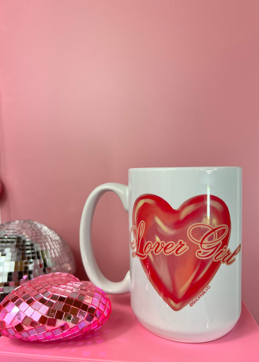 Lover Girl 15oz Glass Mug