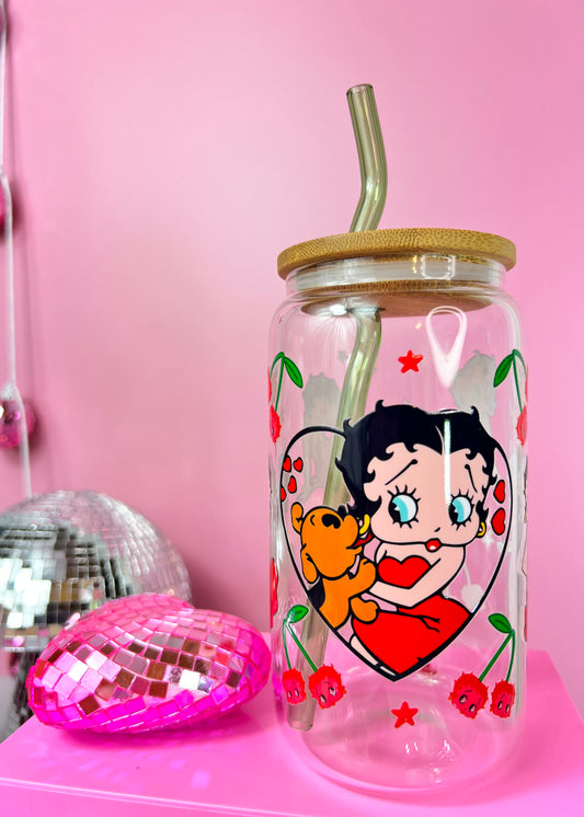 Betty 16oz Glass cup