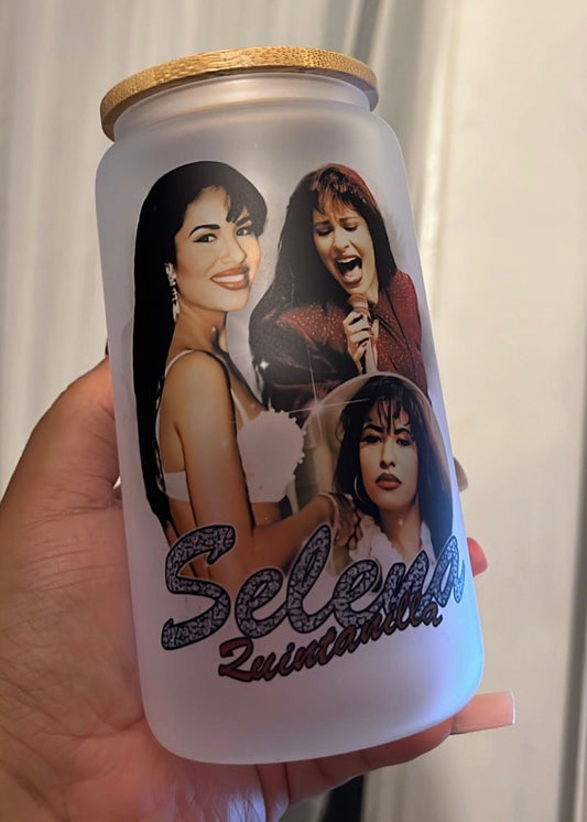 Selena 16oz Glass cup