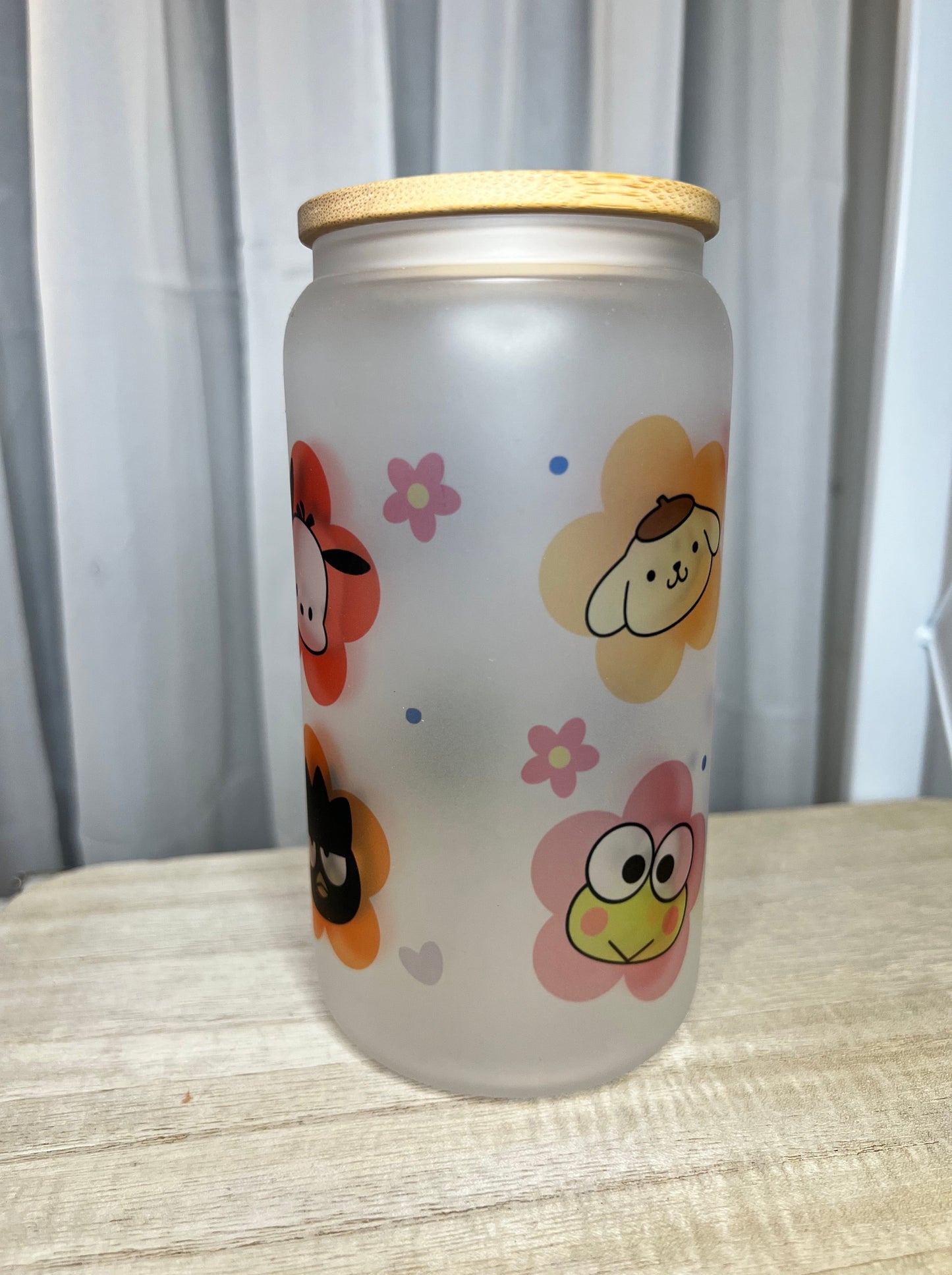 Sanrio Daisy's 16oz Glass Cup