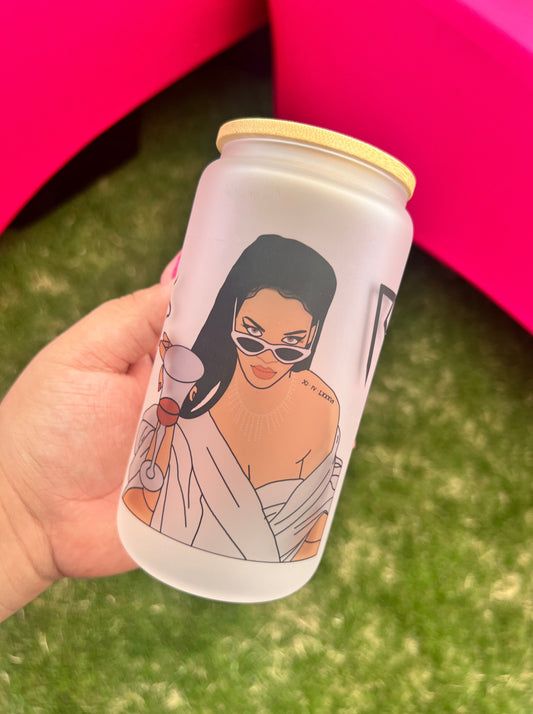 RiRi 16oz Glass Cup