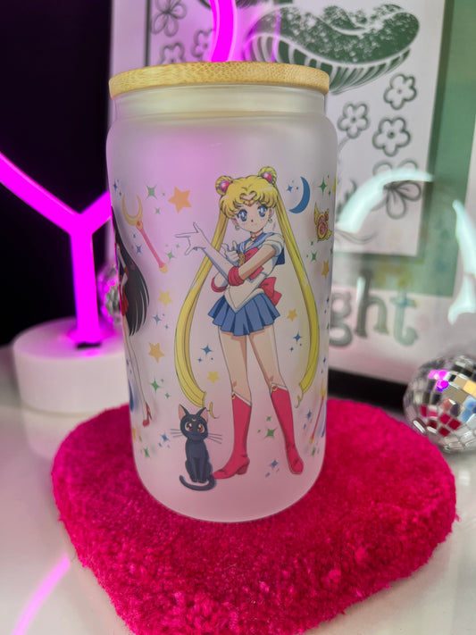 Sailor x Friends 16oz Glass cup