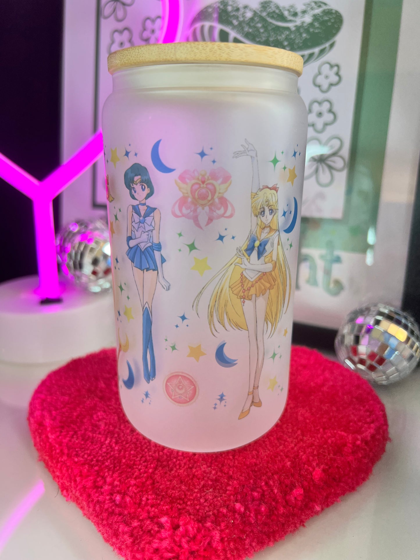 Sailor x Friends 16oz Glass cup