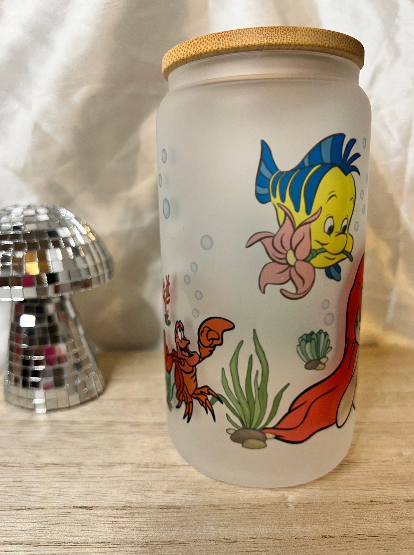Under the sea 16oz Glass Cup