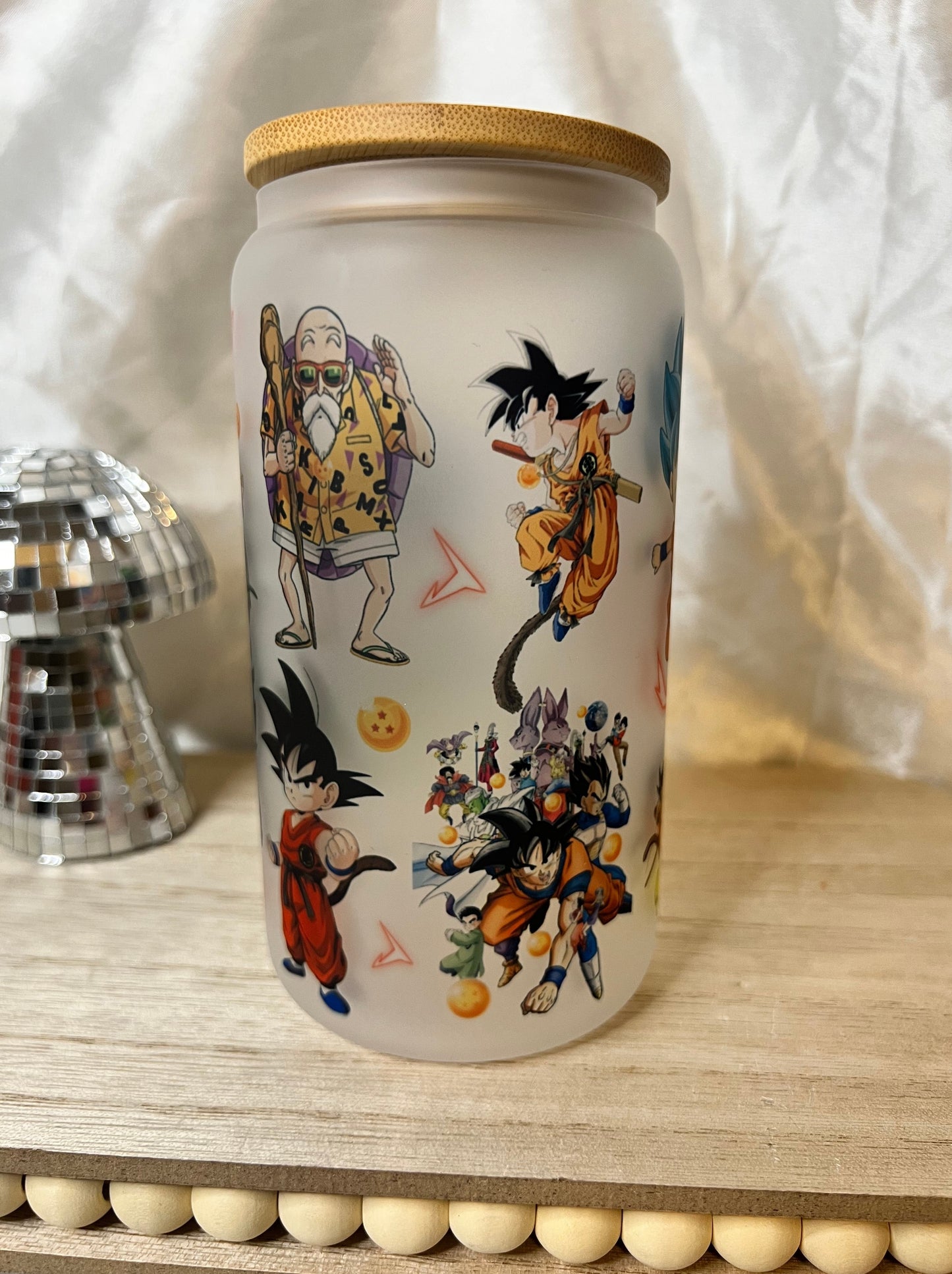 Anime Z 16oz Glass Cup