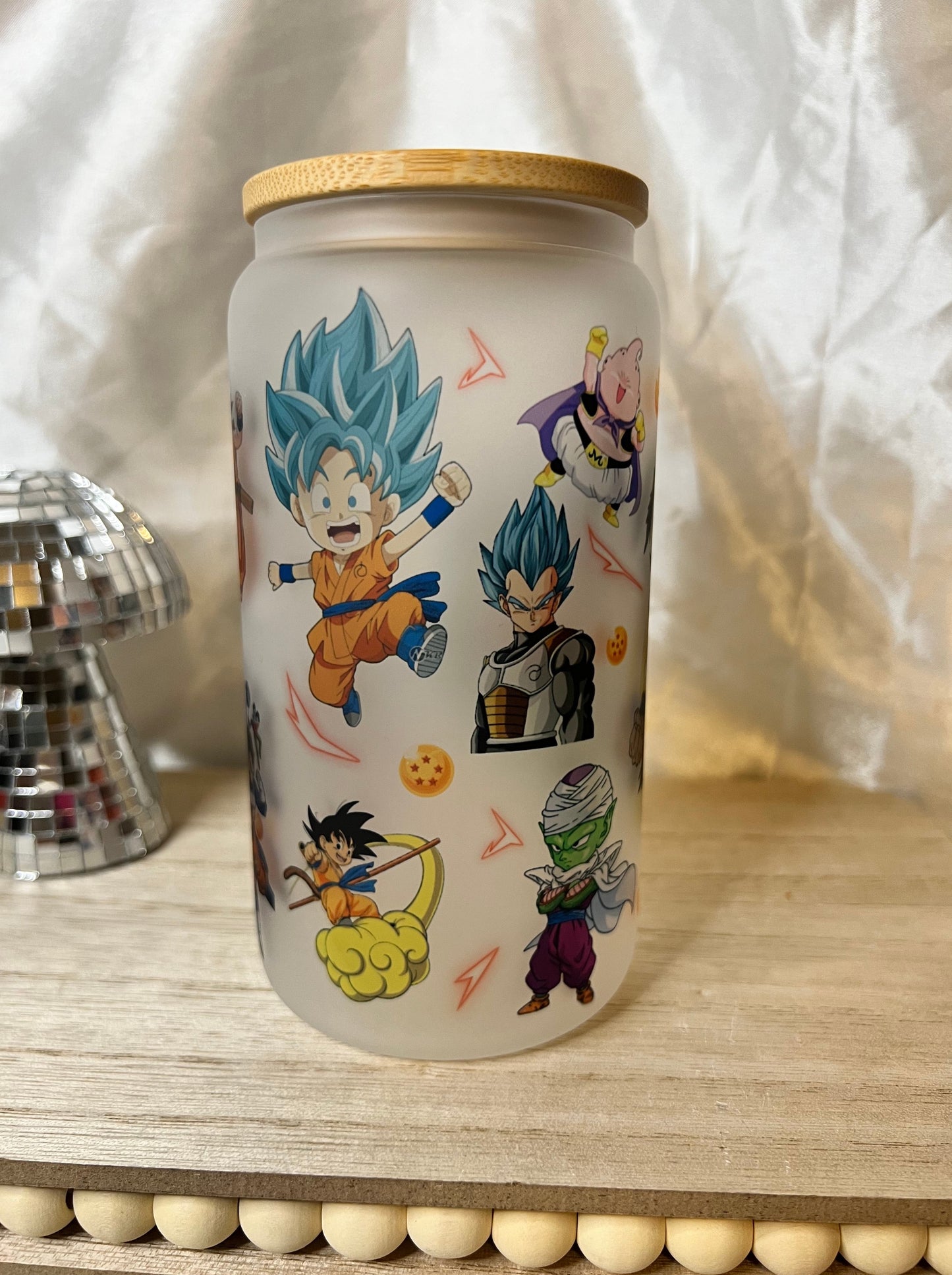 Anime Z 16oz Glass Cup