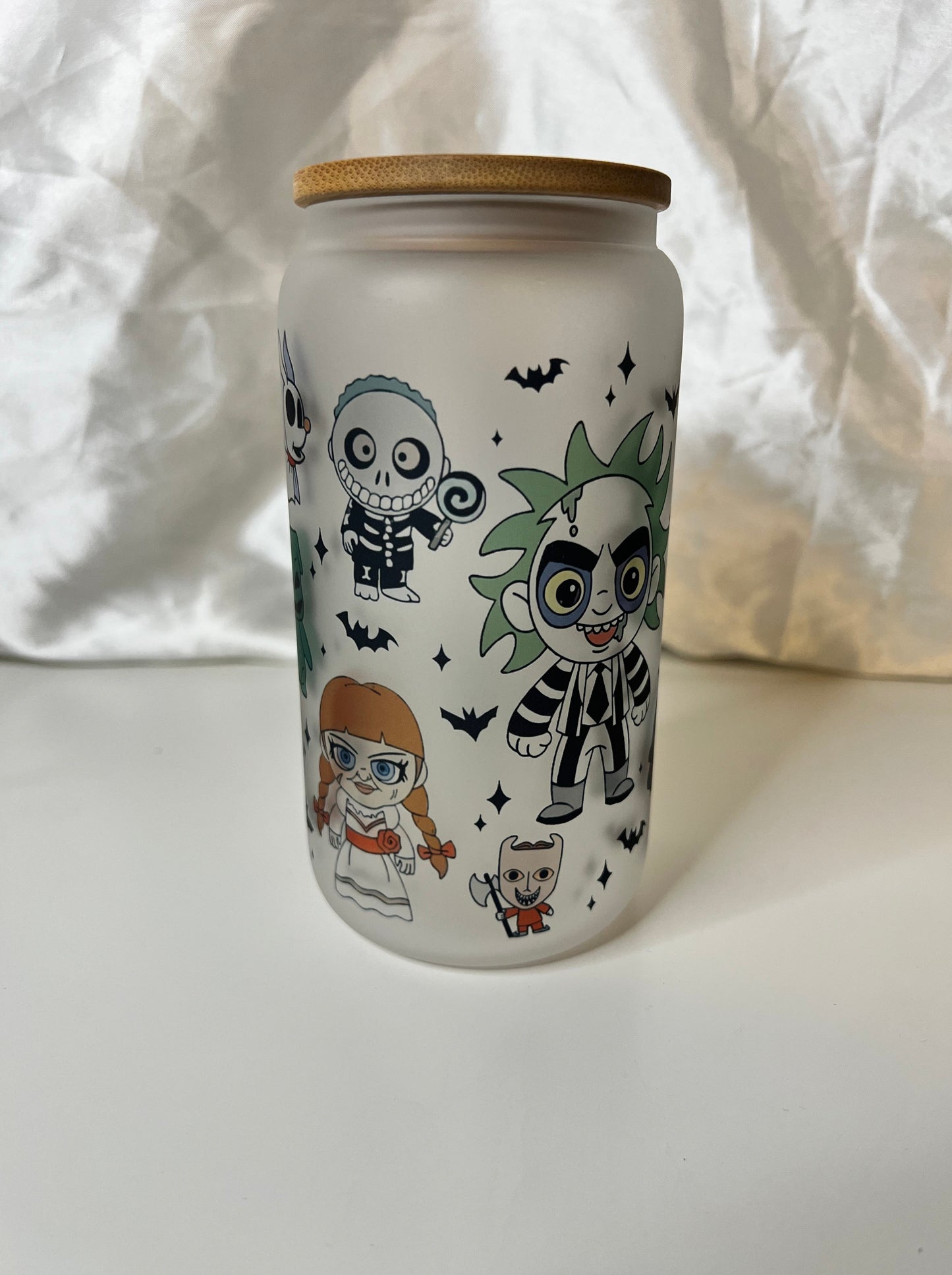 Horror Minis 16oz Glass Cup
