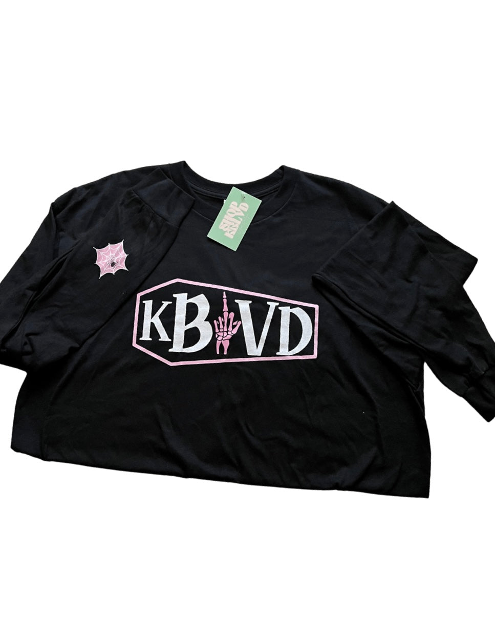 Black & Pink Longesleeve Shop K Basixx